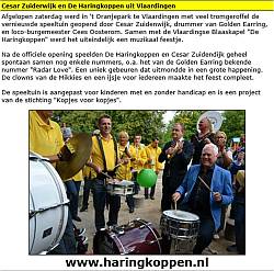 Cesar Zuidewrijk opening playground at Vlaardingen August 31, 2013